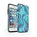 Produktbild Personalisiert Personalisiert Marmor Glanz Zähen Hülle für Apple iPhone 6+/Plus 5.5 / Aqua Unterschrift Design / Initiale/Name/Text Stoßfest Schutzhülle/Case/Etui