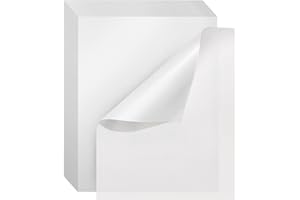 BRIGHT CREATIONS 100 hojas de papel cristal para obras de arte, para proteger pinturas y dibujos, 40,6 cm x 50,8 cm cada una