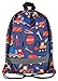 Produktbild Aminata Kids - Kinder-Turnbeutel für Junge-n mit BAU-Fahrzeuge Betonmischer Bagger Auto-s Sport-Tasche-n Gym-Bag Sport-Beutel-Tasche grau...