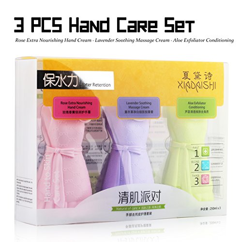 Yaoshun Hand Cream Protector Hand Care Soften Skin Friendly 3PCS Gift Set 250ML