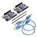Produktbild KKmoon 2 PCS UNO R3 ATmega328P CH340 USB-Board Entwicklung Board Neu Verbesserte Version