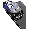 APEXEL Clip on Microscope for Phone,200x Phone Microscope with Microscope Slides for Kids to Explore Micworld (Black)