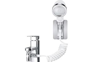GiReich Set di Doccetta Regolabile per Lavello Doccetta con Attacco Rapido Doccetta del Bagno, Spruzzatore Portatile per Bidet, 1.5M Tubo Telescopico, Per Il Lavaggio Dei Capelli Del Bagno