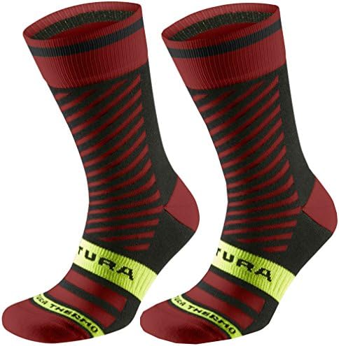 Altura Ride Free Thermo Sock - Maroon, Small / Bicycle Cycling Cycle Biking Bike Riding Ride Mountain MTB Roadie Road Commuting Commuter Commute Cool Dry Breathable Footwear Feet Foot Wear Clothing Clothes Apparel Attire Gear Kit Pair Unisex Adult Man Men Thermolite Thermal All Hot Cold Warm Weather Season Summer Winter Lightweight Comfortable Comfort Comfy Sport Outdoor Skiing Ski Trainer Shoe Boot Long Length Pro Aero Peloton Team Sportive Antibacterial Exercise Elite Performance