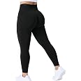 Legging Sport Femme ZAAYO - Effet Scrunch Butt - Taille Haute - Opaque - Sans Coutures - Yoga, Gym
