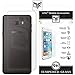Samsung C7 Pro Tempered Glass + Back Cover - TheGiftKart HD Tempered Glass + Soft Clear Back Cover (Transparent) RS.399.00