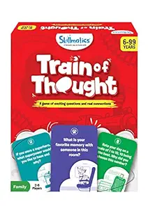 Skillmatics Train of Thought - Card Game for Kids & Families | Super Fun & Interactive for Family Game Night | Gifts for Kids (6-99 Years)