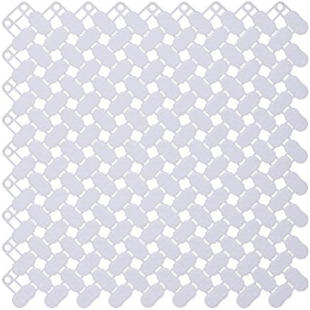 Bath mat mat/plastic PVC splice mat/ swimming pool mosaic floor mats-white 25x25cm(10x10inch)
