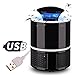 Produktbild Moskito Killer VENMO Bug Zapper USB Mosquito Killer Lampe Insektenvernichter UV LED Moskitolampe elektrisch Mückenfalle durch Reine physikalische Keine Strahlung für Camping Elektrischer Fliegen Wanzen Insekten Mörder LED Light Trap Lampen Schädlingsbekämpfung (black)