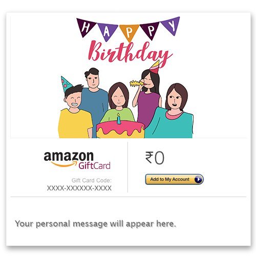 Birthday Gift Cards Buy Birthday Gift cards online at Amazon.in