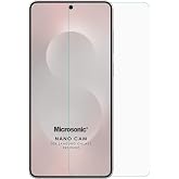 Microsonic Samsung Galaxy S25 Edge Nano Glass Cam Ekran Koruyucu [Galaxy S25 Edge ile Uyumlu Ekran Koruyucu - Şeffaf]