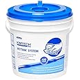 Kimtech® Wettask® Reusable Cleaning Wipes System, 1 Bucket + 6 Rolls, 60 Sheets/Roll (Total 360 sheets) (30914)