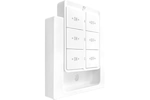 Tedeligo Kit interruttore wireless Push Back Mini trasmettitore radio wireless Interruttore wireless 433MHz Portata di controllo 150 metri Interruttore wireless mobile 2200W