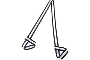 Cylocrya Correa Esterilla Yoga, Ajustable Algodón Cinta de Yoga para Todos los Tamaños de Esterilla de Yoga, Estiramientos y Fitness, Compatible con Todos los Tamaños de Esterillas