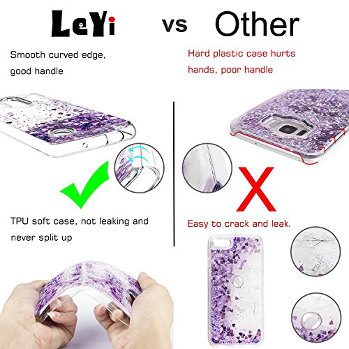 iPhone-SE-Case-iphone-5-5s-iphone-Cases-Glitter-with-HD-Screen-Protector-for-Girls-Women-LeYi-Shockproof-Slim-Shiny-Bling-Liquid-Moving-Quicksand-Clear-TPU-Silicone-Phone-cover-for-iPhone-5-ZX