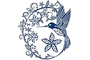 YUNTRIP Matrices de découpe en métal pour oiseau - Feuilles de mariage - Pour loisirs créatifs, scrapbooking, album photo, artisanat décoratif pour cartes de voeux ou invitation.