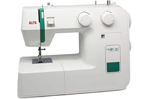ALFA Next 30+ Spring Máquina de Coser, Verde, 30 X 19 X 37 Cm