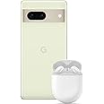 Google Pixel 7 - Smartphone Android 5G sbloccato con grandangolo e batteria che dura 24 ore - 128GB - Verde cedro + Pixel Bud