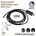 Produktbild Brolux(TM) 7 mm Objektiv Windows-PC Endoskop USB-Kamera 10M 5M 2M IP67 wasserdichte Inspektion Flexible Schlange USB-Schlauch-Rohr-Endoskop-Kamera 6LED [2M]