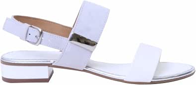 CafèNoir GD928-203 Bianco Sandali Donna Bassi Bianchi con Due Fasce n° 40 :  Amazon.it: Scarpe e borse