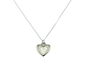 PIRANTIN 8 Wedding Anniversary 100% Bronze Hammered Heart Pendant