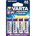 Price comparison product image Varta Professional AA Lithium Batteries 1.5 V / 2900 mAh/Blister Pack of 4