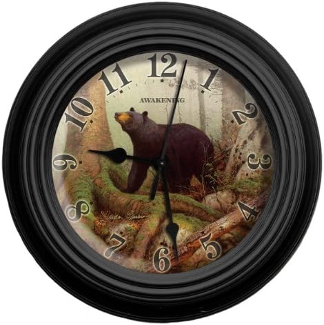 Reflective Art Awakening Wall Clock, 10-Inch