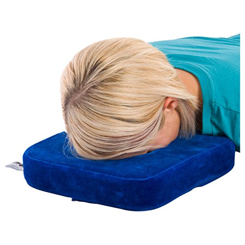 Gesichtsauflage, LxB 30×25 cm, blau - 2