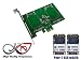 Produktbild Kalea Informatique Karte Controller PCIe 2.0 Für 2 x SSD mSATA – funktioniert ohne Treiber, Plug and Play