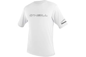 O'Neill Wetsuits Men's Men's Basic Skins Short Sleeve Sun Shirt Rash Vest