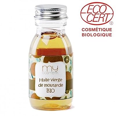 MY COSMETIK Huile végétale de moutarde BIO - 50 ml - MyCosmetik