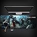 Produktbild IGIRC Mauspad God of War 900X400mm Mauspad, Speed   Gaming Mousepad, Erweitertes XXL großes Mousemat mit 3mm starker Basis, für Notebooks, PC, F