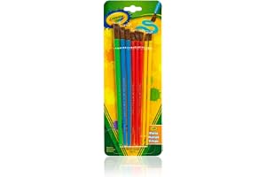 Crayola 8 Ct. Art & Craft Brush Set, Multi-Colour, Cy05-3516