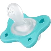 Chicco Gommotto Dual Soft Silicone Pacifier, 6 to 16 Months, Two-Tone Set of Pacifiers with Double Softness, Support Breathin