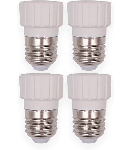 OurLeeme GU10 Auf E27 Adapter - Lampenfassung Konverter Für LED Birnen