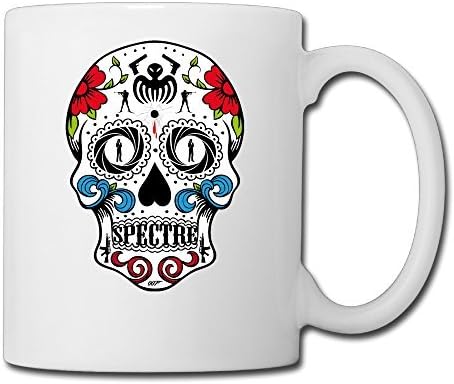 James Bond 007 Movie Spectre Skull Head Daniel Printing Ceramic Coffee Mugs