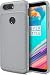 Produktbild OnePlus 5T Hülle, KuGi Slim Weiches Stoßsicheres Gehäuse mit Spezial-Hexagon Texture Schutzhülle Soft Hüllen Handyhülle für OnePlus 5T Smartphone (Grau)