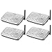 Produktbild Wireless Intercom System Hosmart 1/2 Mile LONG RANGE 7-Kanal-Sicherheits-Funksprechanlage für Zuhause oder Büro(4 Stationen Silber)
