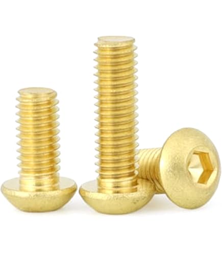 Viti Esagonali 20 Viti A Testa Piatta M6 X 35 Mm - Acciaio Inox A2 V2A Nero, Testa Esagonale, Per Mobili E Meccanica Bulloni Mobili Neri - 4