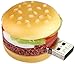 Produktbild Funny Design USB Stick by aricona – Form Burger 8 GB, schneller USB 2.0/1.1, Coole, lustige Figur Speichersticks mit Plug&Play, originelle, witzige Motiv Sticks, das besondere Geschenk