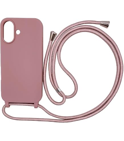 Yoedge Cover Con Cordino Leopardata Per IPhone 14/13, Custodia In Silicone Morbido Con Tracolla Regolabile E Catena
