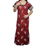 Indiatrendzs Women Cotton Nightwear Nighty , Nightdress (Chest 48)