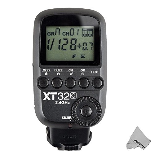 Fomito Godox XT32-C D clencheur de flash sans fil metteur radio manuel HSS avec Godox syst me X 2 4 GHz pour Canon EOS 1DX 5DIII 5D 6D 7D 60D 650D 1100D reviews Fomito Godox XT32-C D clencheur de flash sans fil metteur radio manuel HSS avec Godox syst me X 2 4 GHz pour Canon EOS 1DX 5DIII 5D 6D 7D 60D 650D 1100D