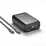 imuto 138W Laptop Power Bank, 20000mAh USB C Power Delivery Portable Charger with Dual USB-C PD (100W&60W) & 2 USB-A (15W&QC3