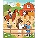 Produktbild Petit Collage PZT-AT THE RANCH At The Ranch Tin Canister Puzzle (64-Piece) by Petit Collage