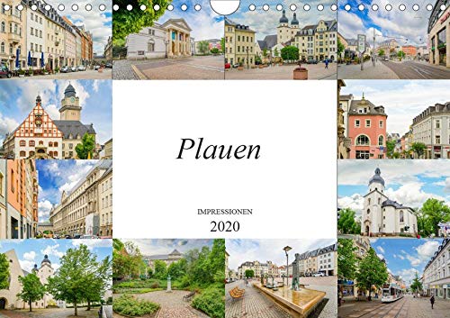 Plauen Impressionen (Wandkalender 2020 DIN A4 quer)