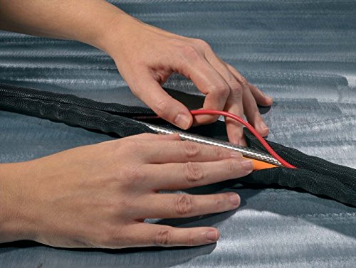 Preisvergleich Produktbild HellermannTyton GEFLECHTSCHLAUCH 8 MM SCHWARZ TWIST-IN