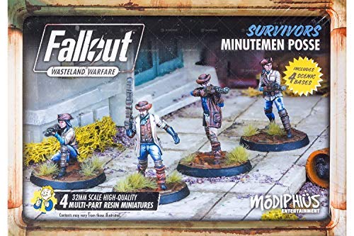 Preisvergleich Produktbild Modiphius Entertainment Fallout: Wasteland Warfare- Survivors - Minutemen Posse