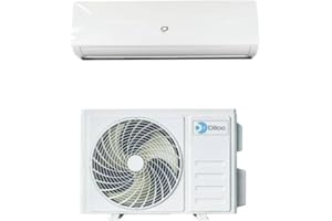 NAICON Condizionatore Climatizzatore Diloc Dune 12000 BTU inverter monosplit in R32 D.DUNE112 in A+++ (A++/A+) Wifi integrato