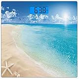 Präzisionsmessung: 0,1 kg Genauigkeit mit 2 Messoptionen in kg / lb bei einem Maximalgewicht von 180 kg / 400 lb. CE-zertifiziert.